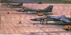 F-111A estacionados en una base del SAC