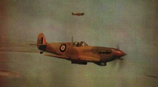 Spitfire VB del Escuadron 40