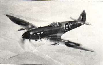 Spitfire 21 en vuelo