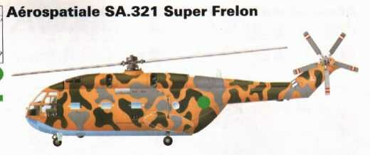 Super Frelon de la Fuerza Aerea Libia