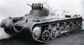Tanque ligero aramdo con ametralladoras Ausf B