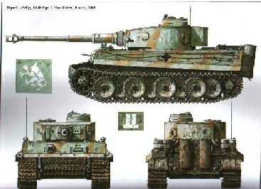 Tiger I SS-PzRgt. 2 Das Reich, Rusia 1943